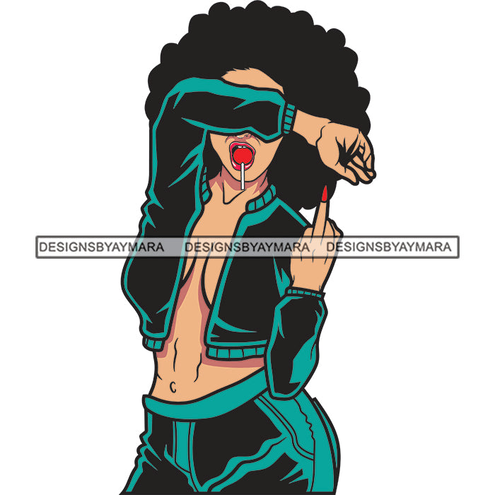 middle finger cartoon drawing