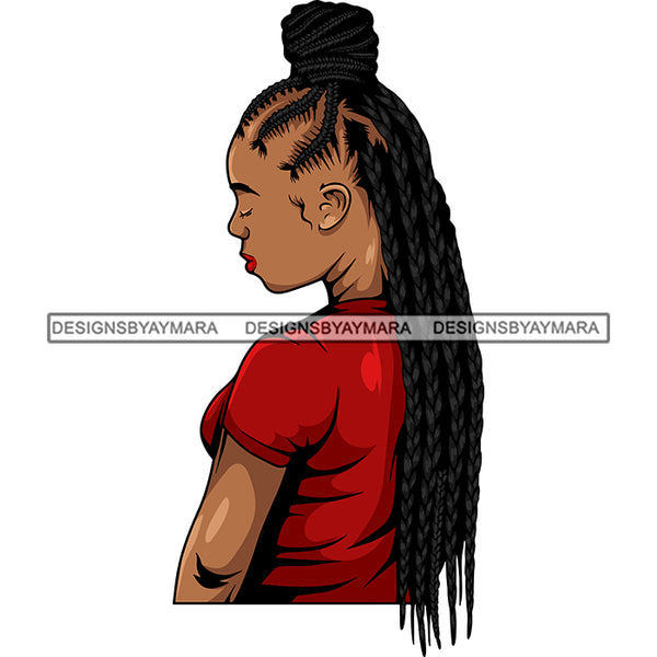 Bundle 9 Black African Melanin Woman Cornrows Braids Box Crochet French Rope braid Dutch Fishtail Infinity braid Hairstyle Hair Salon Logo Design Element SVG PNG JPG Cutting Vector Files