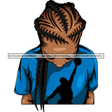 Bundle 9 Black African Melanin Woman Cornrows Braids Box Crochet French Rope braid Dutch Fishtail Infinity braid Hairstyle Hair Salon Logo Design Element SVG PNG JPG Cutting Vector Files