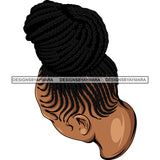 Bundle 9 Black African Melanin Woman Cornrows Braids Box Crochet French Rope braid Dutch Fishtail Infinity braid Hairstyle Hair Salon Logo Design Element SVG PNG JPG Cutting Vector Files