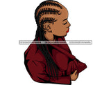 Melanin Woman Head Braids Hairstyle African American Latina Woman Salon Logo Goddess Fulani Knotless Cornrows Braided Updo Twists Box Faux Locs Crochet Braids Design Element SVG JPG PNG Vector Clipart Cricut Silhouette Cut Cutting