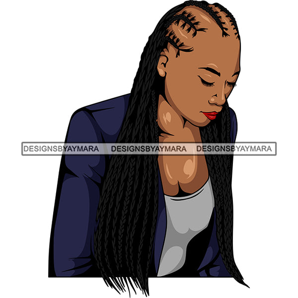 Bundle 9 Black African Melanin Woman Cornrows Braids Box Crochet French Rope braid Dutch Fishtail Infinity braid Hairstyle Hair Salon Logo Design Element SVG PNG JPG Cutting Vector Files