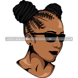 Bundle 9 Black Melanin Woman Cornrows Braids Box Crochet French Rope braid Dutch Fishtail Infinity braid Hairstyle Hair Salon Logo Design Element SVG PNG JPG Cutting Vector Files