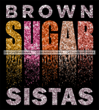 Brown Sugar Sistas Quotes Saying SVG JPG PNG Vector Clipart Cricut Cutting Files