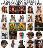 Bundle 100 Ai Digital Artwork For Commercial Use Mix Designs JPG High Quality Images Midjourney Prompt Ai Generated Art Prompt Digital Download
