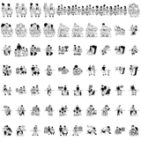 Big Father's Day Bundle 140 Designs For Commercial Use Dad Daddy Special Day Bundle SVG JPG PNG Vector Clipart Cricut Cutting Files