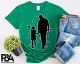 Happy Father's Day Celebration Dad Daughter Girl Love Dad's Day Man Male Parental Daddy's Special Day Paternal Recognition Parenting Appreciation SVG JPG PNG Cricut Sublimation Print Cutting Designs