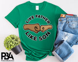 Like Father Like Son Fist Happy Father's Day Celebration Dad True Love Dad's Day Man Male Parental Daddy's Special Day Paternal Recognition Parenting Appreciation SVG JPG PNG Cricut Sublimation Print Cutting Designs