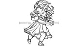 Bundle 28 Kids Coloring Book Image Children's coloring book Kids activity book Coloring pages for children Fun coloring for kids Educational coloring book Creative coloring for youngsters SVG PNG JPG Designs For Coloring Book Cut Cutting Graphic