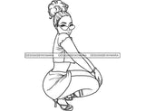 18 Coloring Book Images Fashion Woman New Trending Outfit Adult Coloring Book Vector Files SVG PNG JPG Designs For Coloring Book Cut Cutting Graphic