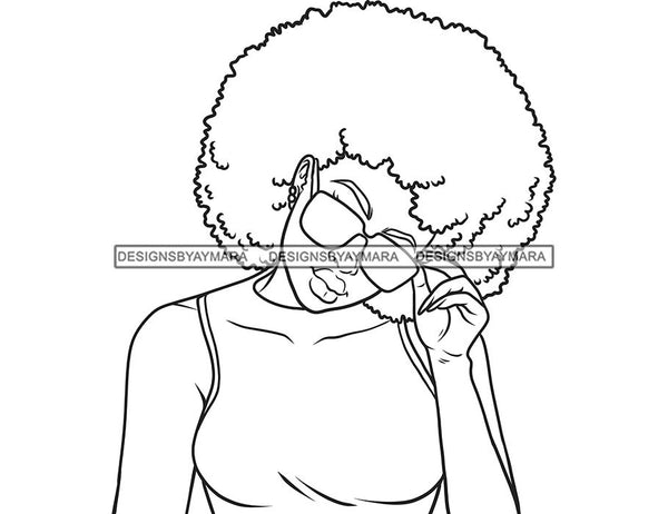 18 Coloring Book Images Fashion Woman New Trending Outfit Adult Coloring Book Vector Files SVG PNG JPG Designs For Coloring Book Cut Cutting Graphic