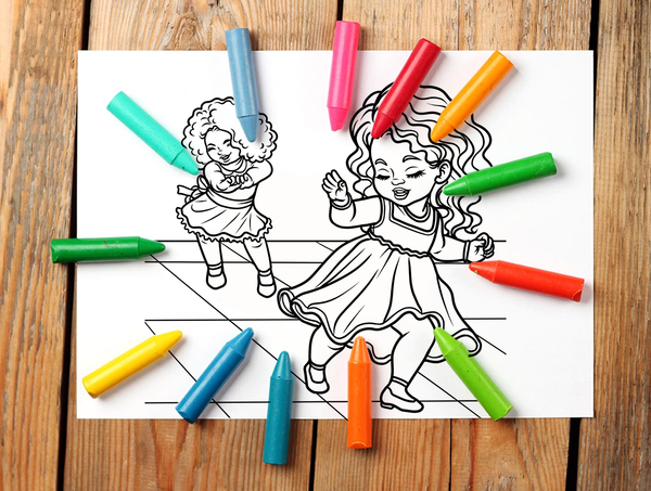 Bundle 28 Kids Coloring Book Image Children's coloring book Kids activity book Coloring pages for children Fun coloring for kids Educational coloring book Creative coloring for youngsters SVG PNG JPG Designs For Coloring Book Cut Cutting Graphic