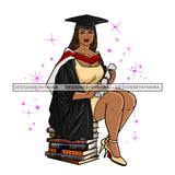 Graduation Bundle 50 Designs Graduate Ceremony Grad School Diploma Gown College Success Celebration PNG JPG Cutting Designs