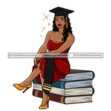 Graduation Bundle 50 Designs Graduate Ceremony Grad School Diploma Gown College Success Celebration PNG JPG Cutting Designs