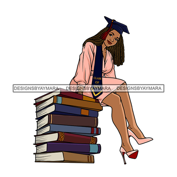 Graduation Bundle 50 Designs Graduate Ceremony Grad School Diploma Gown College Success Celebration PNG JPG Cutting Designs