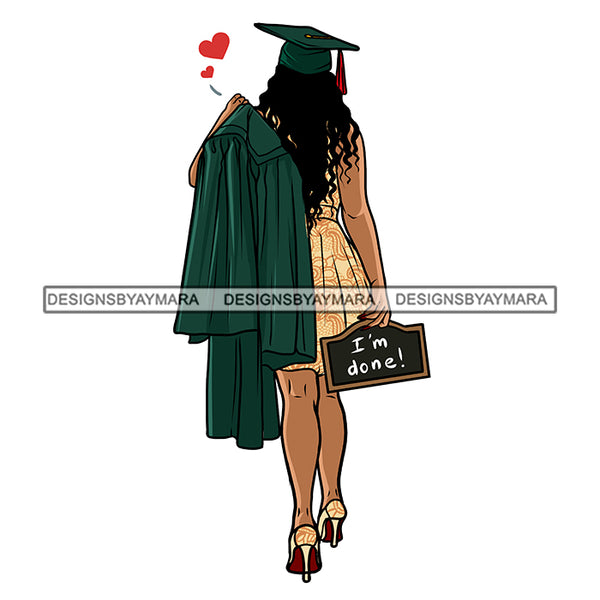 Graduation Bundle 50 Designs Graduate Ceremony Grad School Diploma Gown College Success Celebration PNG JPG Cutting Designs