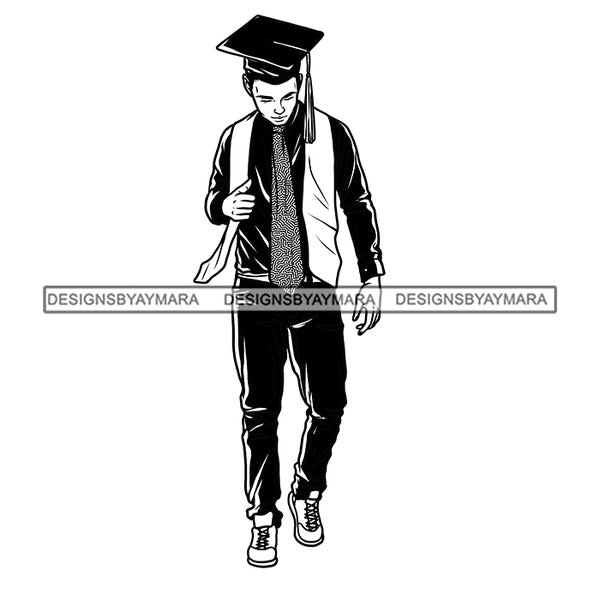 Graduation Bundle 50 Designs Graduate Ceremony Grad School Diploma Gown College Success Celebration PNG JPG Cutting Designs