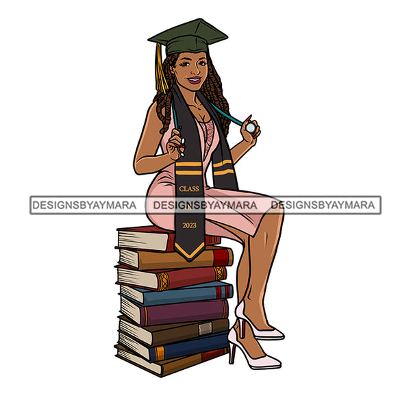 Graduation Bundle 50 Designs Graduate Ceremony Grad School Diploma Gown College Success Celebration PNG JPG Cutting Designs