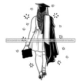 Graduation Bundle 50 Designs Graduate Ceremony Grad School Diploma Gown College Success Celebration PNG JPG Cutting Designs