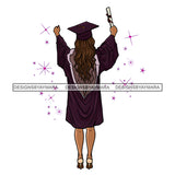 Graduation Bundle 50 Designs Graduate Ceremony Grad School Diploma Gown College Success Celebration PNG JPG Cutting Designs