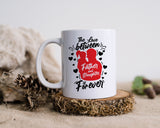 The Love Between Father and Daughter Is Forever Happy Father's Day Celebration Day Man Male Parental Daddy's Special Day Paternal Recognition Parenting Appreciation SVG JPG PNG Cricut Sublimation Print Cutting Designs