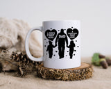 Happy Father's Day Celebration Dad A Boy First Hero A Girl First Love Dad's Day Man Male Parental Daddy's Special Day Paternal Recognition Parenting Appreciation SVG JPG PNG Cricut Sublimation Print Cutting Designs