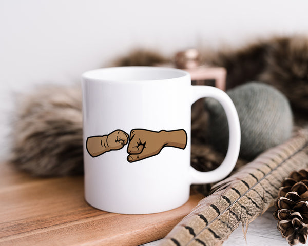 Baby Fist and Dad Hand Happy Father's Day Celebration Dad True Love Dad's Day Man Male Parental Daddy's Special Day Paternal Recognition Parenting Appreciation SVG JPG PNG Cricut Sublimation Print Cutting Designs