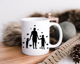 Happy Father's Day Celebration Dad Daughter And Son Love Dad's Day Man Male Parental Daddy's Special Day Paternal Recognition Parenting Appreciation SVG JPG PNG Cricut Sublimation Print Cutting Designs