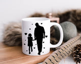 Happy Father's Day Celebration Dad Daughter Girl Love Dad's Day Man Male Parental Daddy's Special Day Paternal Recognition Parenting Appreciation SVG JPG PNG Cricut Sublimation Print Cutting Designs