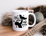 You Are My World Happy Father's Day Celebration Dad True Love Dad's Day Man Male Parental Daddy's Special Day Paternal Recognition Parenting Appreciation SVG JPG PNG Cricut Sublimation Print Cutting Designs