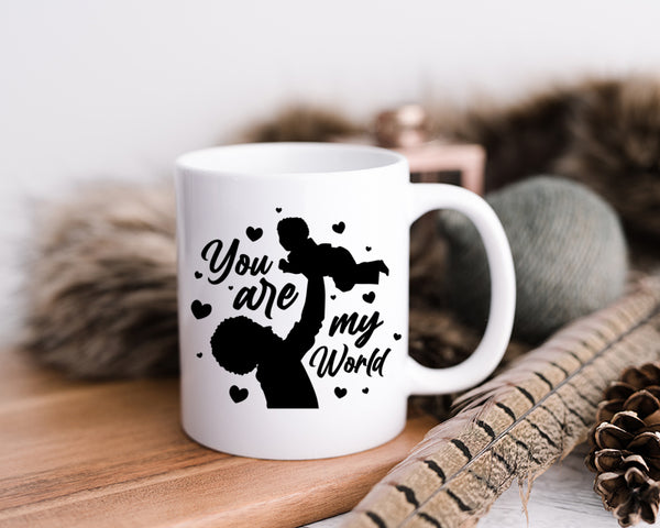 You Are My World Happy Father's Day Celebration Dad True Love Dad's Day Man Male Parental Daddy's Special Day Paternal Recognition Parenting Appreciation SVG JPG PNG Cricut Sublimation Print Cutting Designs