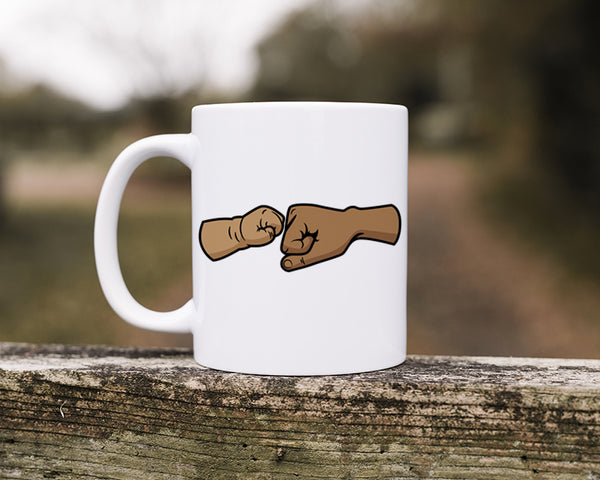 Baby Fist and Dad Hand Happy Father's Day Celebration Dad True Love Dad's Day Man Male Parental Daddy's Special Day Paternal Recognition Parenting Appreciation SVG JPG PNG Cricut Sublimation Print Cutting Designs