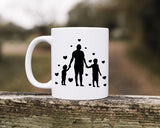 Happy Father's Day Celebration Dad Daughter And Son Love Dad's Day Man Male Parental Daddy's Special Day Paternal Recognition Parenting Appreciation SVG JPG PNG Cricut Sublimation Print Cutting Designs