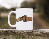 Dad and Baby Fist Happy Father's Day Celebration Dad True Love Dad's Day Man Male Parental Daddy's Special Day Paternal Recognition Parenting Appreciation SVG JPG PNG Cricut Sublimation Print Cutting Designs