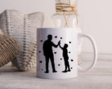 Happy Father's Day Celebration Dad High Five Son Dad's Day Man Male Parental Daddy's Special Day Paternal Recognition Parentin Appreciation SVG JPG PNG Cricut Sublimation Print Cutting Designs