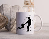 Happy Father's Day Celebration Dad Playing With Son Dad's Day Man Male Parental Daddy's Special Day Paternal Recognition Parenting Appreciation SVG JPG PNG Cricut Sublimation Print Cutting Designs