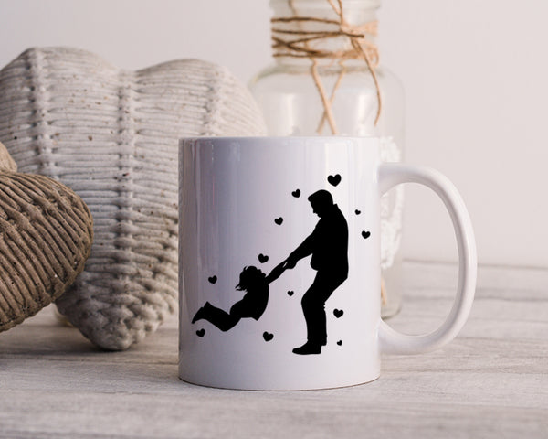 Happy Father's Day Celebration Dad Playing With Son Dad's Day Man Male Parental Daddy's Special Day Paternal Recognition Parenting Appreciation SVG JPG PNG Cricut Sublimation Print Cutting Designs