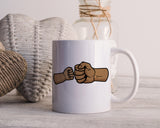 Dad and Baby Fist Happy Father's Day Celebration Dad True Love Dad's Day Man Male Parental Daddy's Special Day Paternal Recognition Parenting Appreciation SVG JPG PNG Cricut Sublimation Print Cutting Designs