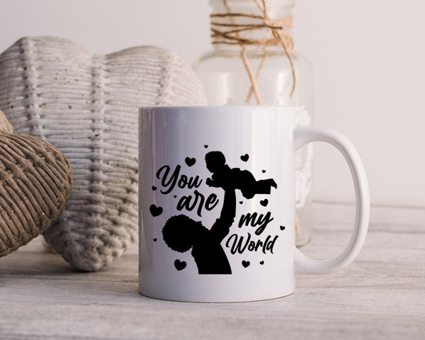 You Are My World Happy Father's Day Celebration Dad True Love Dad's Day Man Male Parental Daddy's Special Day Paternal Recognition Parenting Appreciation SVG JPG PNG Cricut Sublimation Print Cutting Designs