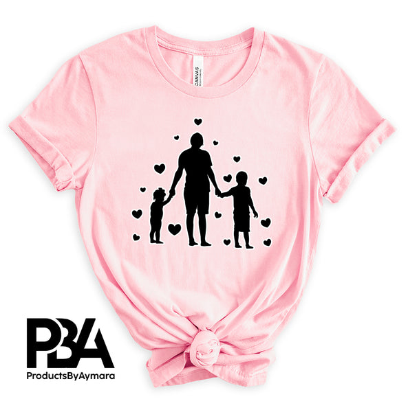 Happy Father's Day Celebration Dad Daughter And Son Love Dad's Day Man Male Parental Daddy's Special Day Paternal Recognition Parenting Appreciation SVG JPG PNG Cricut Sublimation Print Cutting Designs