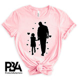 Happy Father's Day Celebration Dad Daughter Girl Love Dad's Day Man Male Parental Daddy's Special Day Paternal Recognition Parenting Appreciation SVG JPG PNG Cricut Sublimation Print Cutting Designs