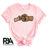 Dad and Baby Fist Happy Father's Day Celebration Dad True Love Dad's Day Man Male Parental Daddy's Special Day Paternal Recognition Parenting Appreciation SVG JPG PNG Cricut Sublimation Print Cutting Designs