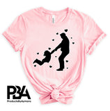 Happy Father's Day Celebration Dad Playing With Son Dad's Day Man Male Parental Daddy's Special Day Paternal Recognition Parenting Appreciation SVG JPG PNG Cricut Sublimation Print Cutting Designs