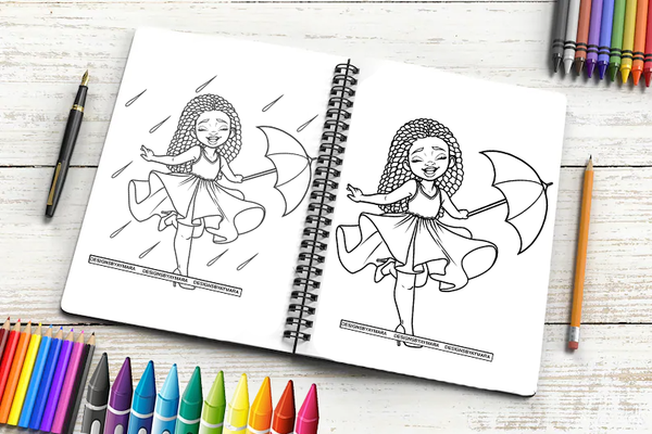 Bundle 28 Kids Coloring Book Image Children's coloring book Kids activity book Coloring pages for children Fun coloring for kids Educational coloring book Creative coloring for youngsters SVG PNG JPG Designs For Coloring Book Cut Cutting Graphic