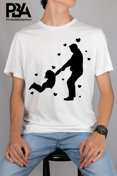 Happy Father's Day Celebration Dad Playing With Son Dad's Day Man Male Parental Daddy's Special Day Paternal Recognition Parenting Appreciation SVG JPG PNG Cricut Sublimation Print Cutting Designs