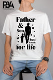 Father And Son Best Friends For Life Happy Father's Day Celebration Dad Love Dad's Day Man Male Parental Daddy's Special Day Paternal Recognition Parenting Appreciation SVG JPG PNG Cricut Sublimation Print Cutting Designs