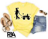 Happy Father's Day Celebration Dad Pulling Baby Son Forklift truck Dad's Day Man Male Parental Daddy's Special Day Paternal Recognition Parenting Appreciation SVG JPG PNG Cricut Sublimation Print Cutting Designs