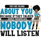Afro Lola Boss Lady Quotes SVG Cutting Files For Silhouette Cricut and More
