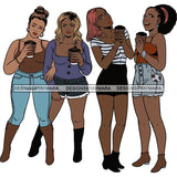 Best Friends Forever Drinking Chilling  SVG Files For Cutting and More!