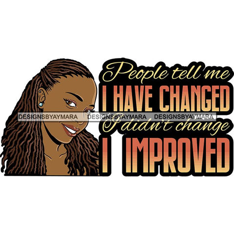 Afro Beautiful Classy Lady Educated Successful Woman Life Quotes SVG Files For Cutting and More!